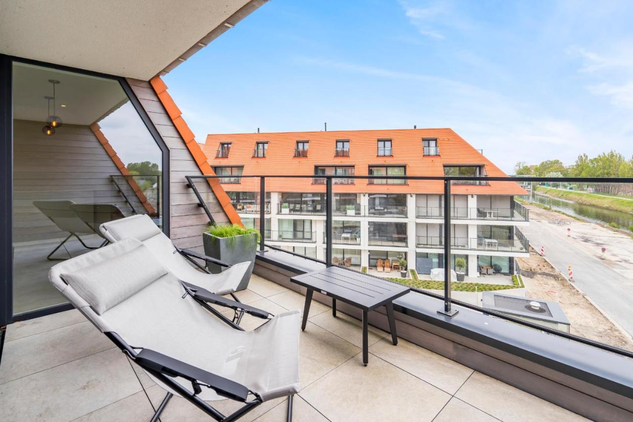 Apartament Renewed Comfort Duplex W 2 Terraces Nearby Marina Nieuwpoort Zewnętrze zdjęcie